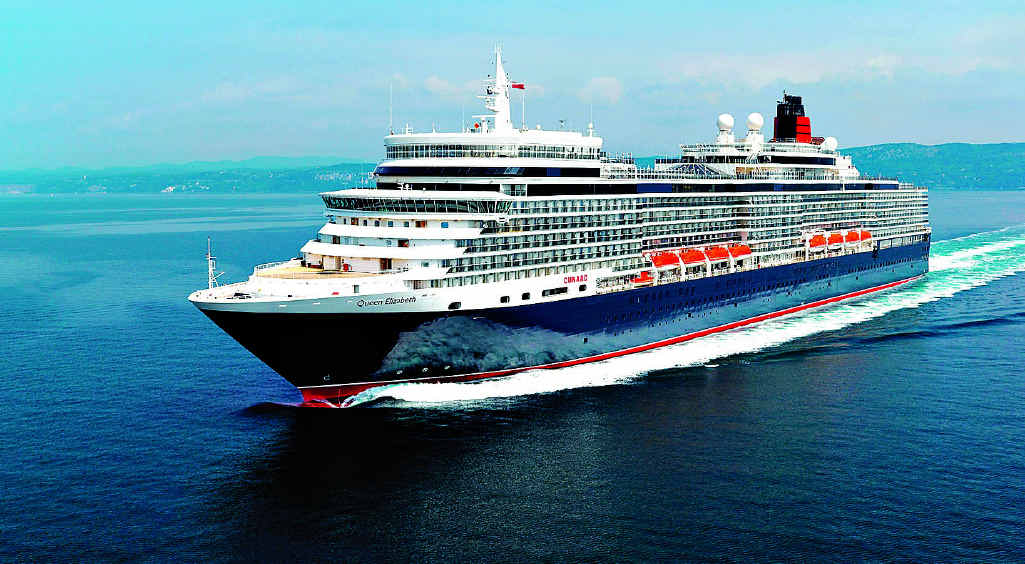 GRACING THE SEAS: The QE sets sail for another leisurely, luxurious ride on the ocean waves. GRACING THE SEAS: The QE sets sail for another leisurely, luxurious ride on the ocean waves.